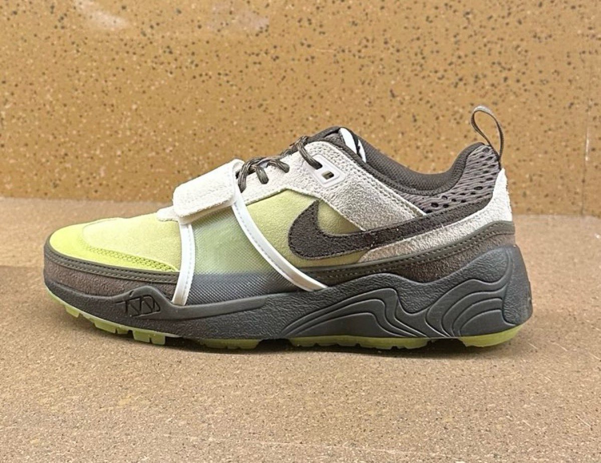 Travis Scott × NIKE ZOOM FIELD JAXX "Limelight" が4月1日(火)発売予定