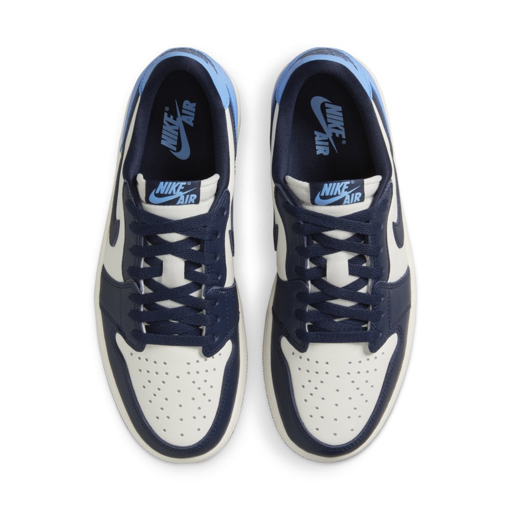 NIKE AIR JORDAN 1 LOW OG "Obsidian" のオフィシャル画像が公開