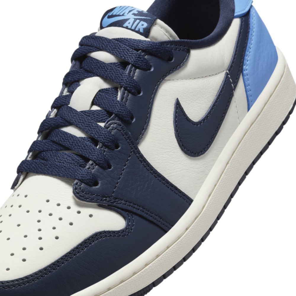 NIKE AIR JORDAN 1 LOW OG "Obsidian" のオフィシャル画像が公開