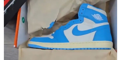 NIKE AIR JORDAN 1 HIGH OG “UNC Reimagined” の開封動画が公開