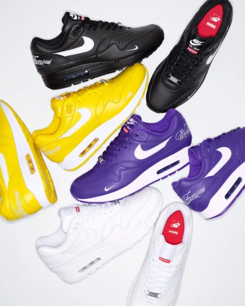 Supreme × NIKE AIR MAX 1 が正式発表