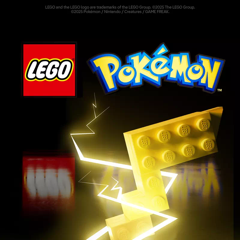 LEGO® が ポケモン とパートナーシップを締結