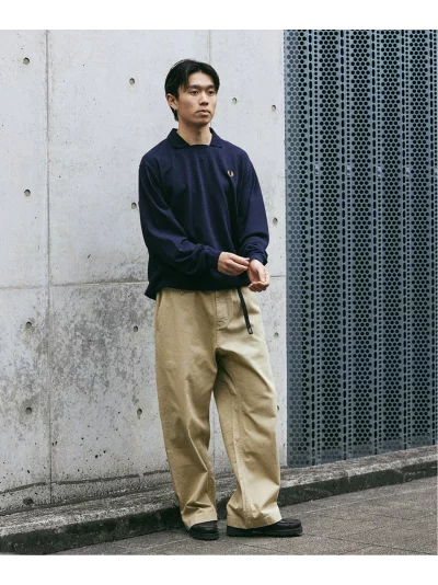 JOURNAL STANDARD から FRED PERRY に別注したフットボールカラーシャツが発売