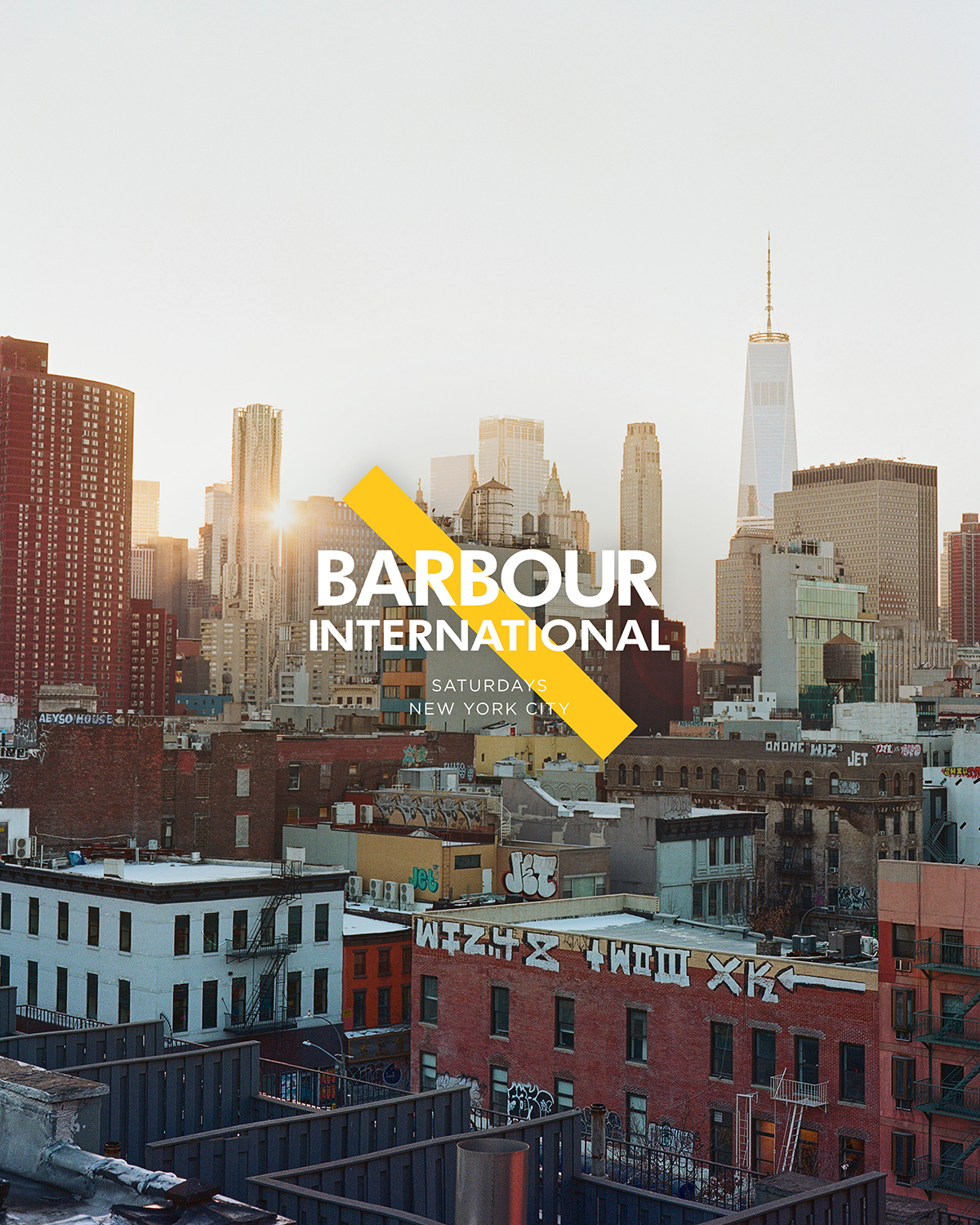 Barbour × Saturdays NYC のコラボコレクション第2弾が登場