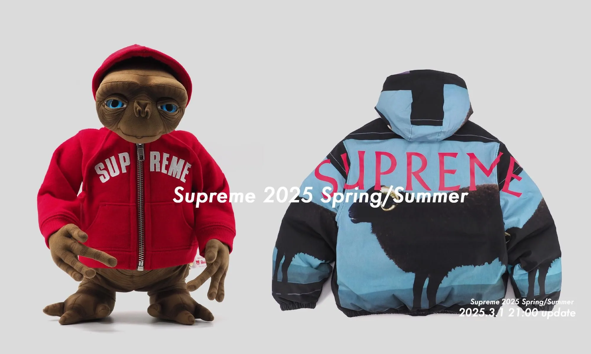 UG.SHAFT が Supreme 2025年春夏コレクションの立ち上げアイテムを発売