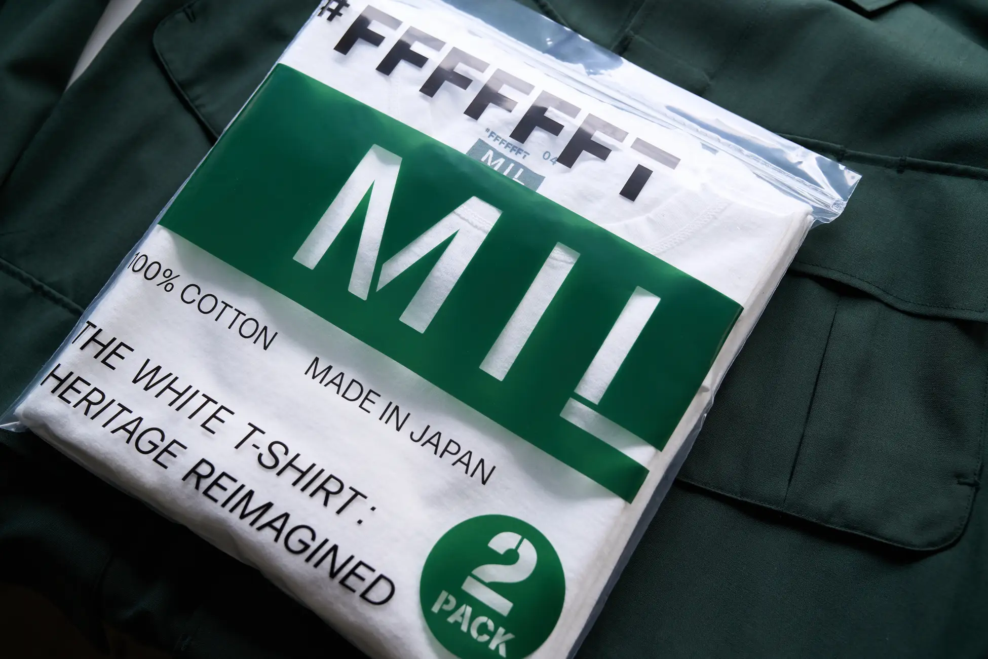 白Tシャツ専門店 #FFFFFFT から究極のパックTシャツが登場