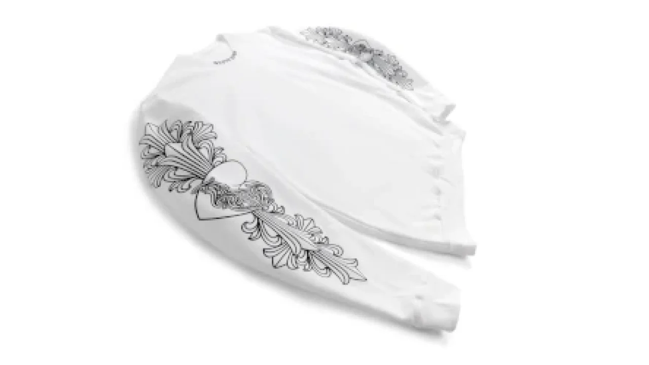 chrome hearts LOVE YOU CREW Sサイズ chrome hearts LOVE YOU CREW Sサイズ