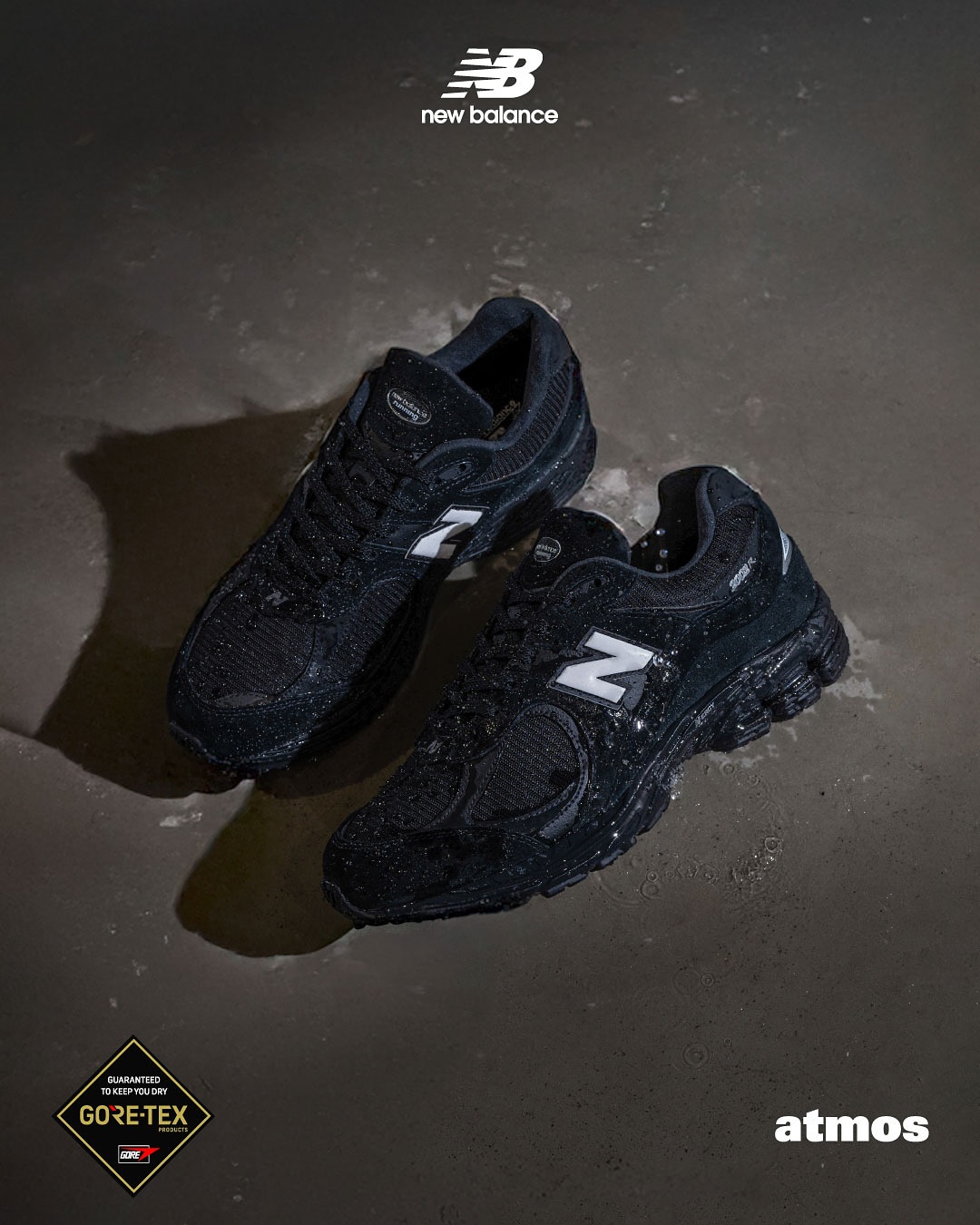 New Balance 2002R GORE-TEX® “Triple Black” の再販が決定