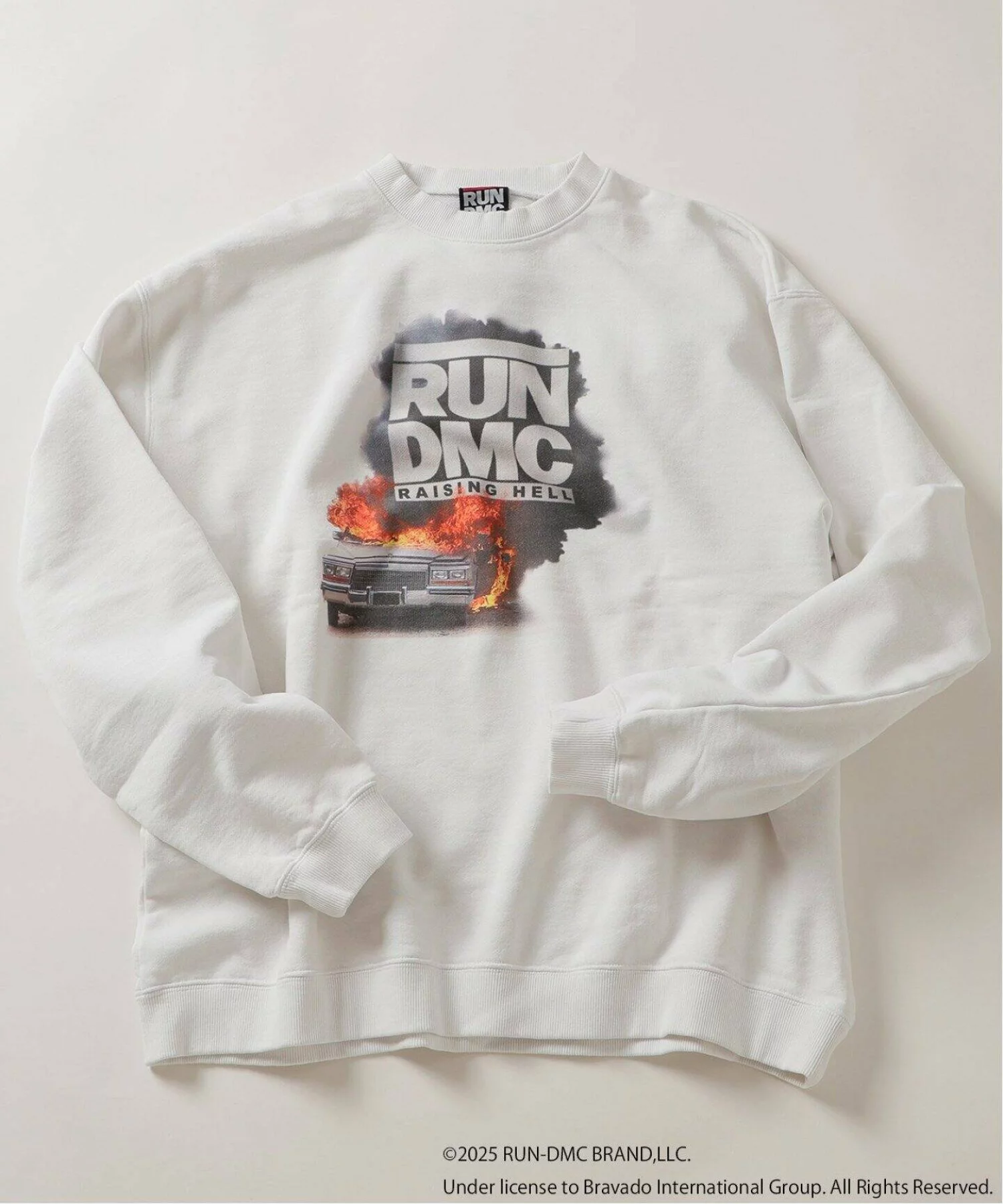 JOURNAL STANDARD relume × Run-D.M.C. のコラボスウェットが発売