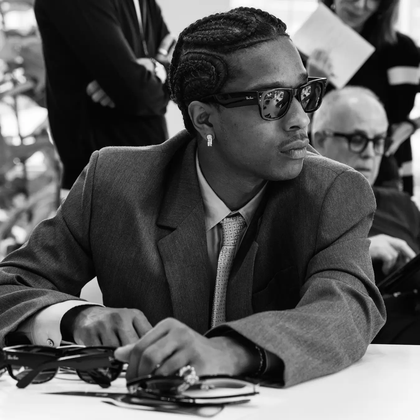 A$AP ROCKY × Ray-Ban® "The Blacked Out Collection" の先行販売が開始