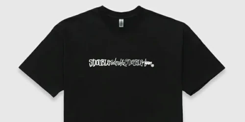 Shawn Stussy が手掛ける S/DOUBLE の Script Stack Tee が発売