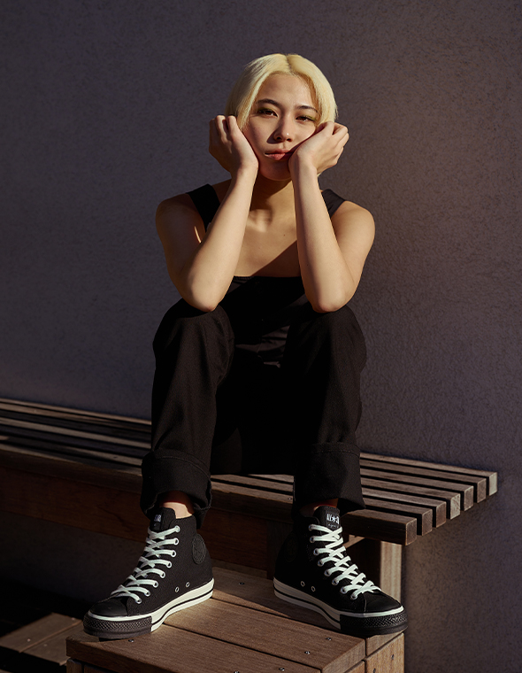 agnes b. × CONVERSE ALLSTAR® HI が発売
