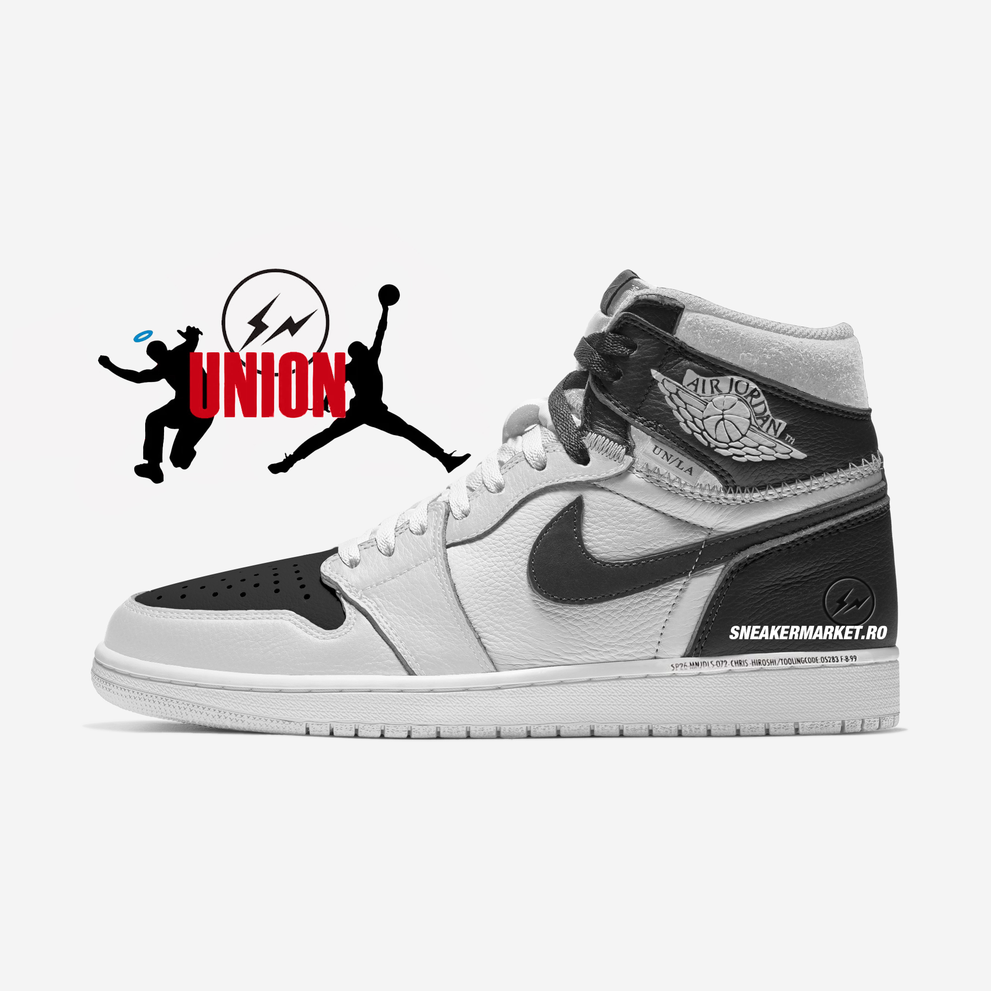 fragment design × UNION × NIKE AIR JORDAN 1 が計3色展開で発売予定