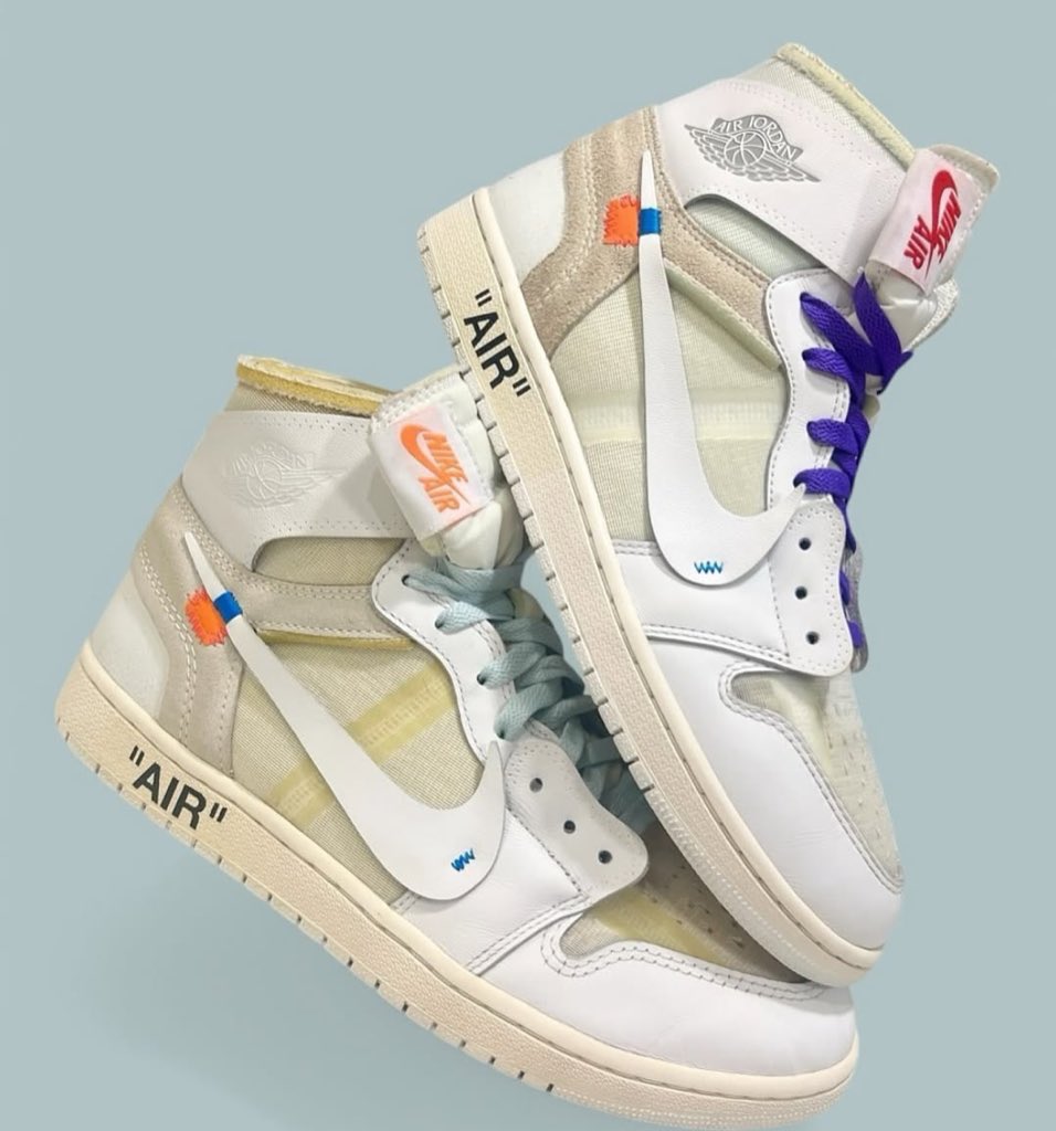 Off-White™ × NIKE AIR JORDAN 1 “Alaska” の発売日が公開