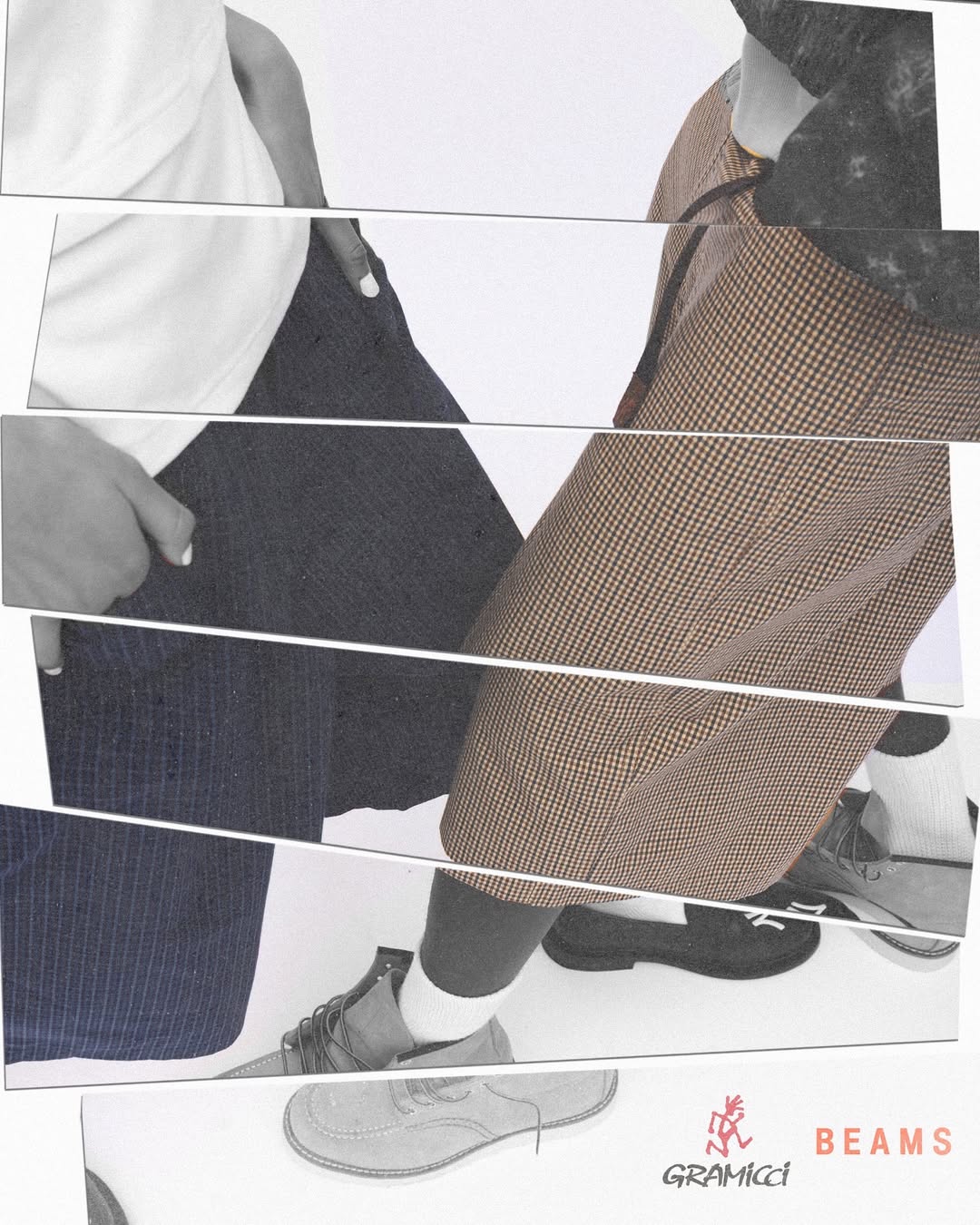 BEAMS × Gramicci による Check Shorts の先行予約が開始