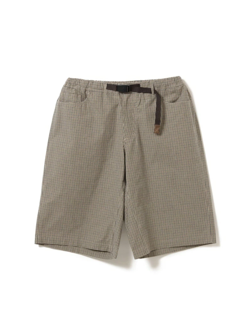 BEAMS × Gramicci による Check Shorts の先行予約が開始