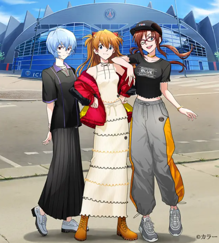 エヴァンゲリオン × パリ・サンジェルマンFC の初コラボコレクションが発売