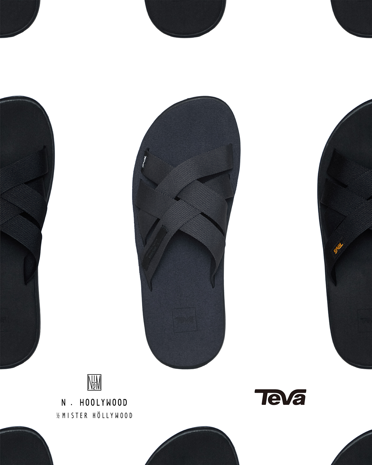 N.HOOLYWOOD COMPILE × Teva の初コラボサンダルが発売