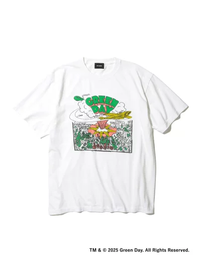 BEAMS から GOOD ROCK SPEED に別注をかけた Green Day Tシャツが発売