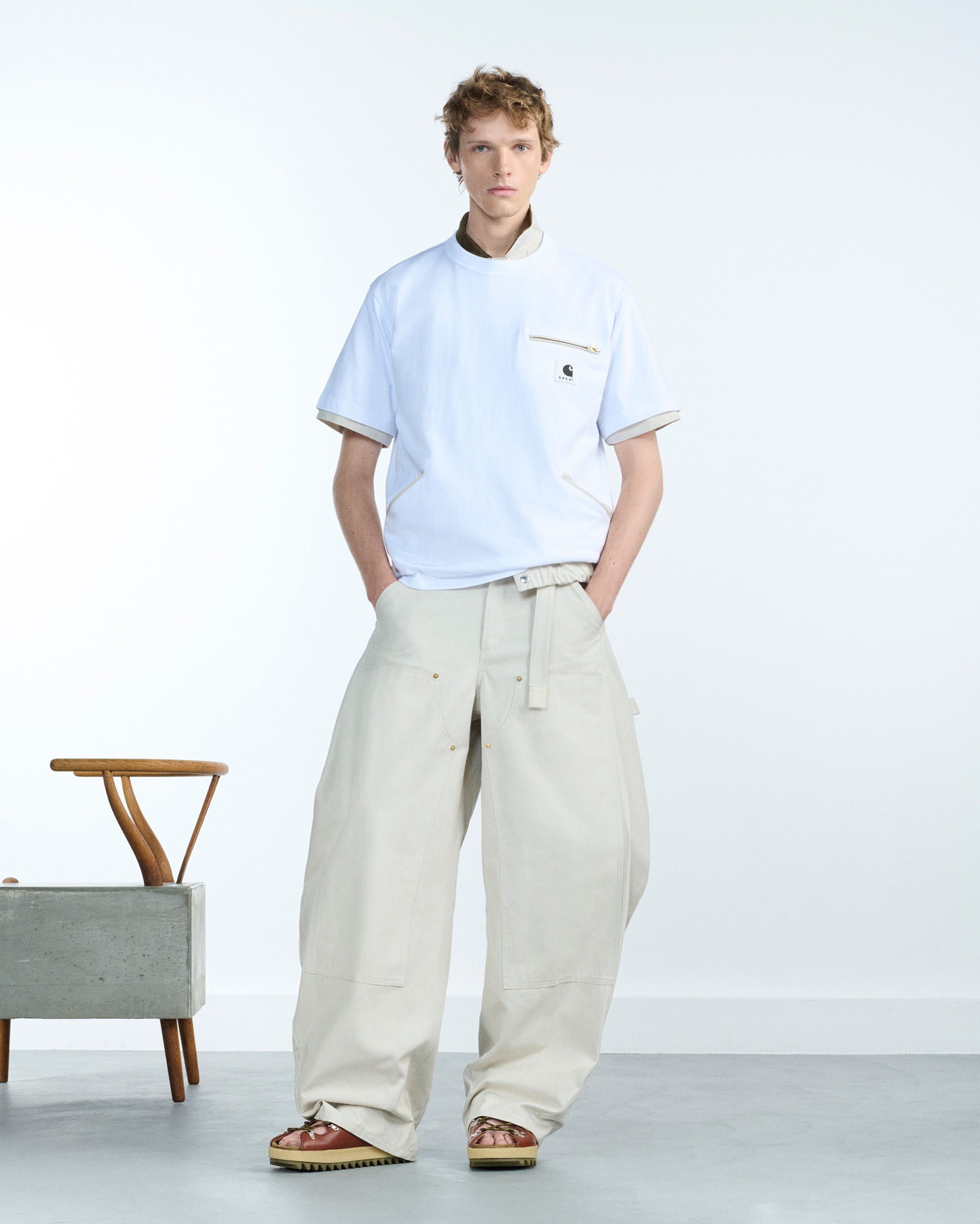 sacai × Carhartt WIP の2026年春夏コラボコレクションが公開