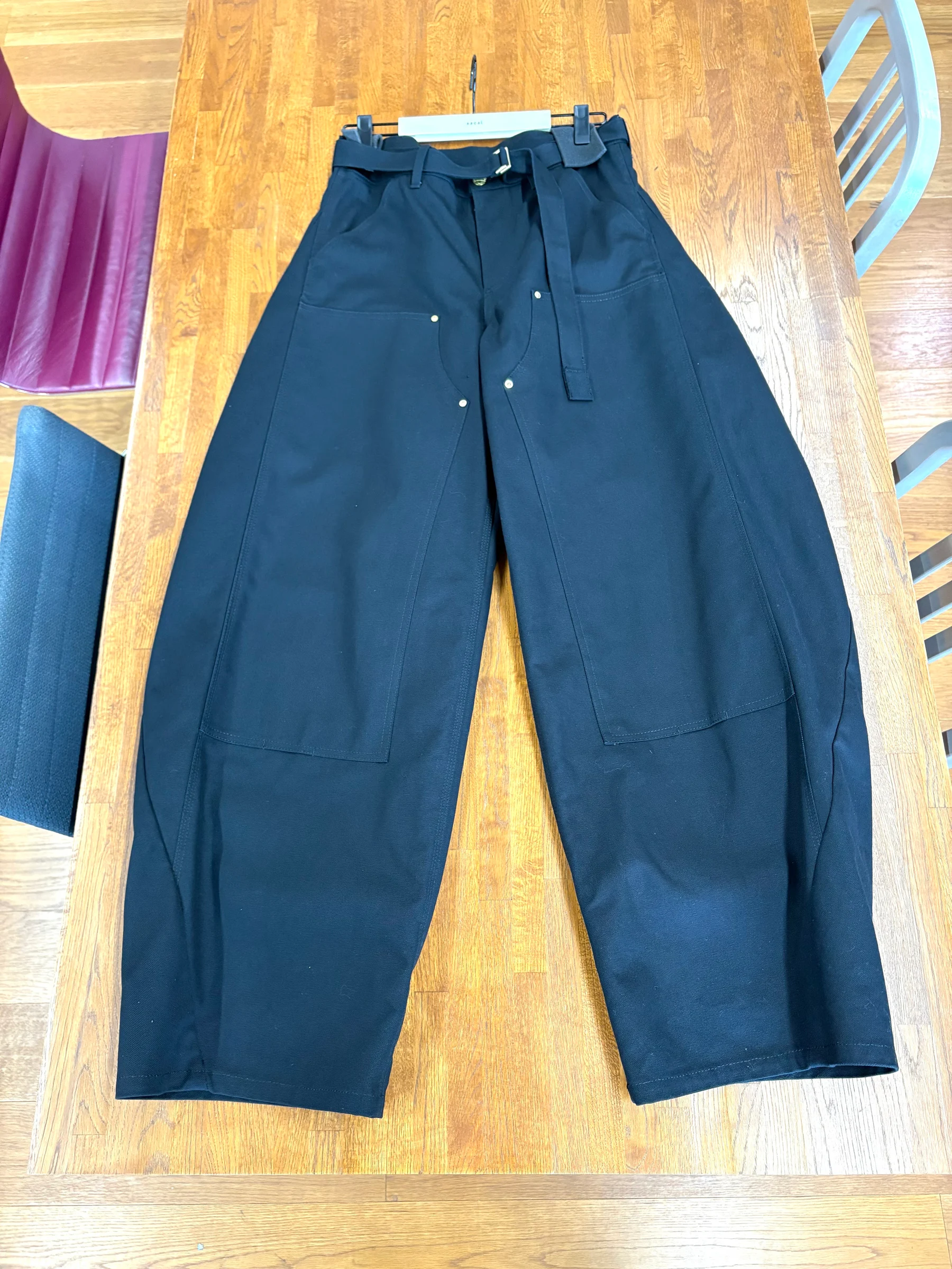 sacai × Carhartt WIP 2026年春夏コラボアイテムのディテール画像が公開