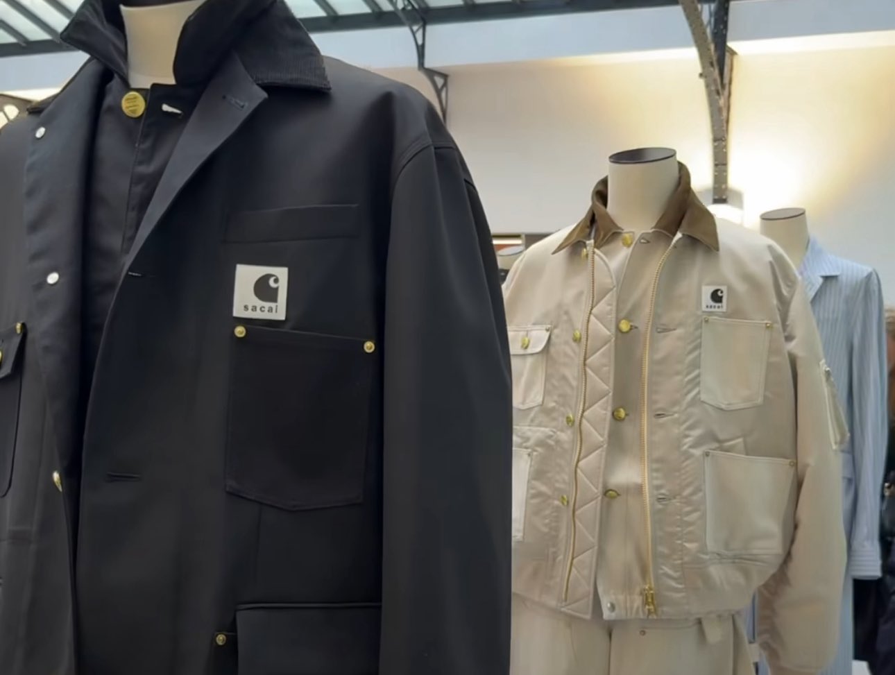 sacai × Carhartt WIP の2026年春夏コラボコレクションが発売予定