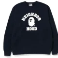 A BATHING APE® × NEIGHBORHOOD の Relaxed Fit Crewneck が発売