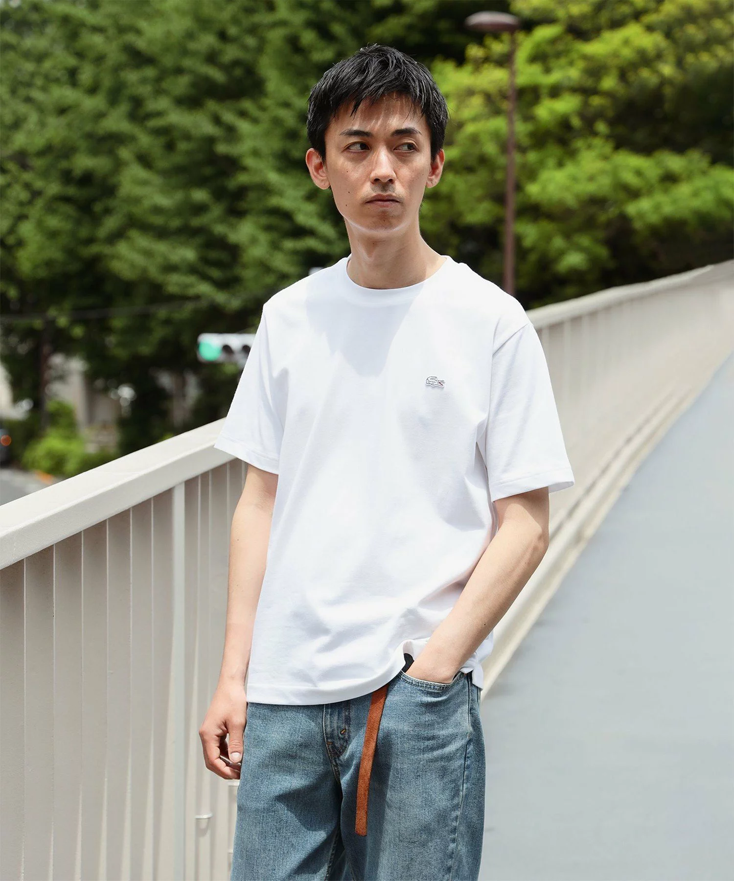 BEAMS × LACOSTE による新作コラボTシャツが発売