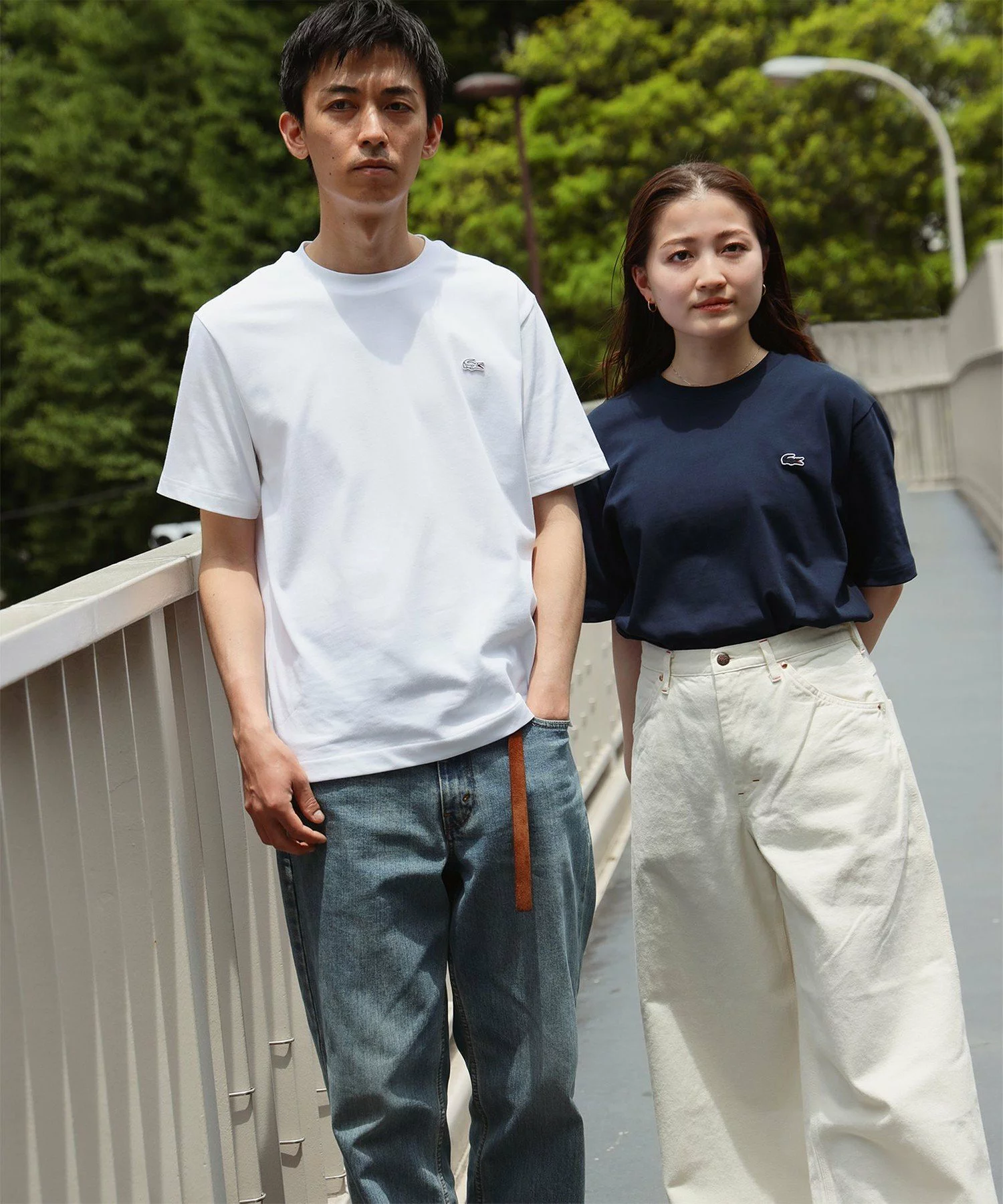 BEAMS × LACOSTE による新作コラボTシャツが発売