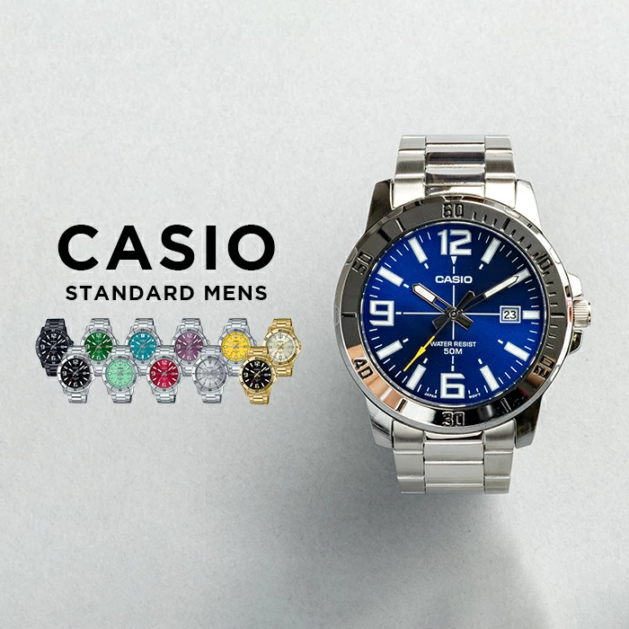 CASIO STANDARD MENS 日本未発売モデル MTP-VD01 が発売