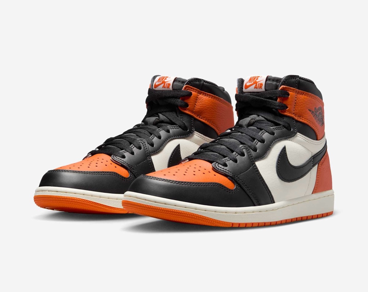NIKE AIR JORDAN 1 HIGH OG “Shattered Backboard” のオフィシャル画像が公開