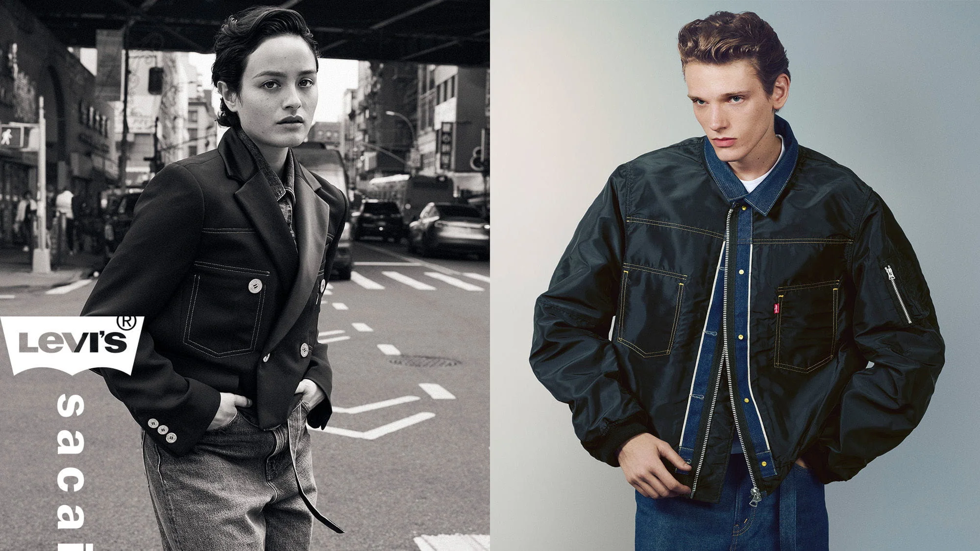 sacai × Levi’s® が公式オンラインにて再販