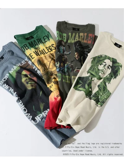JOURNAL STANDARD × Bob Marley 生誕80周年記念Tシャツの先行予約が開始