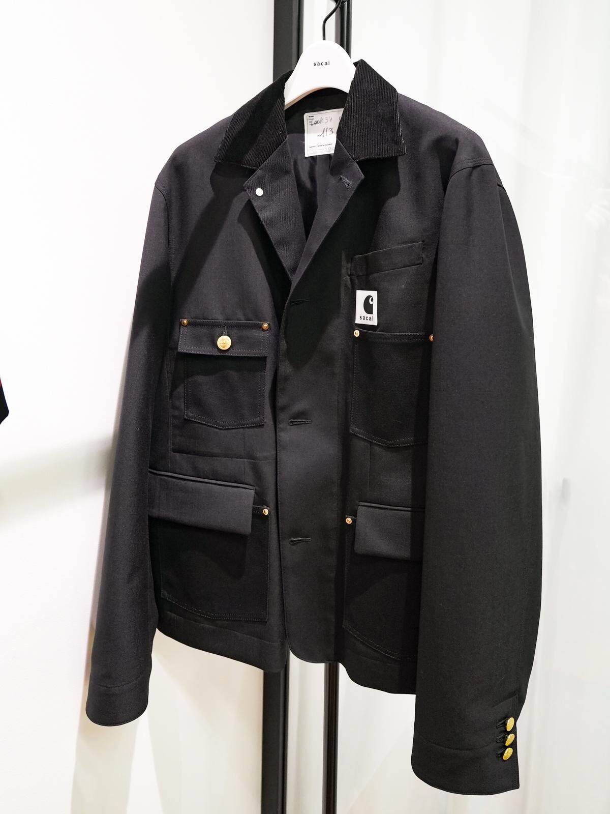 sacai × Carhartt WIP の2026年春夏コラボアイテムが公開