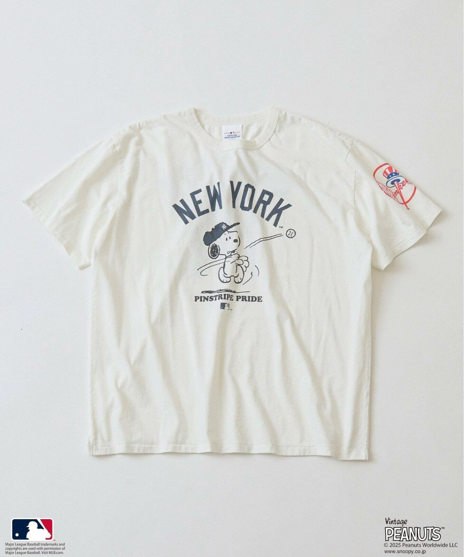 JOURNAL STANDARD × PEANUTS × MLB によるスペシャルコラボ第2弾の先行予約が開始