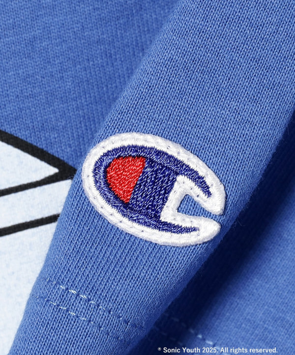 BEAMS × Champion × Sonic Youth のトリプルコラボTシャツが発売