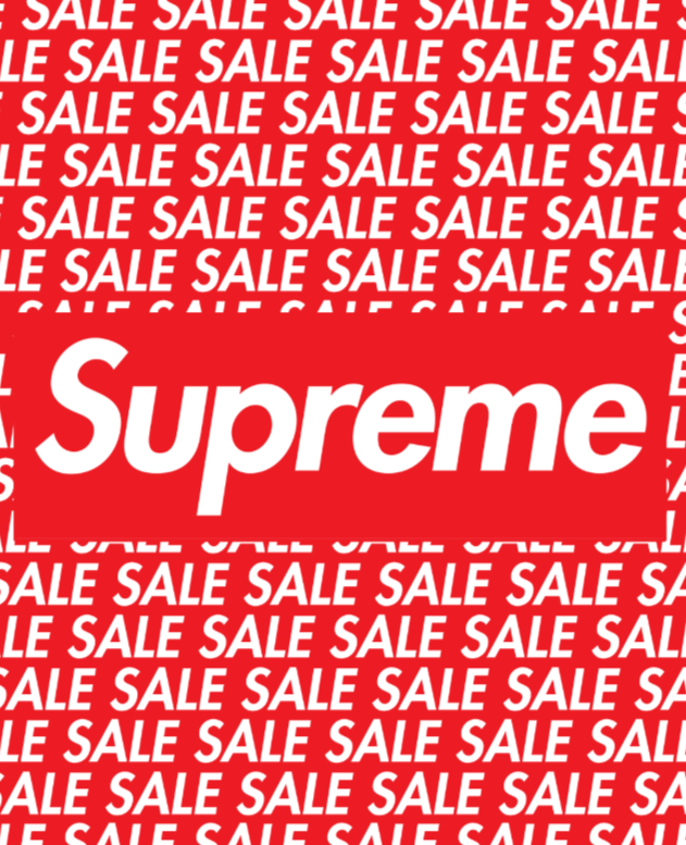 Supreme 2025年春夏セールが7月26日(土)より開催予定
