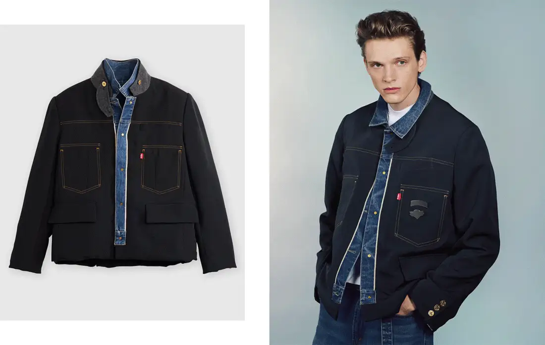 sacai × Levi’s® が公式オンラインにて再販