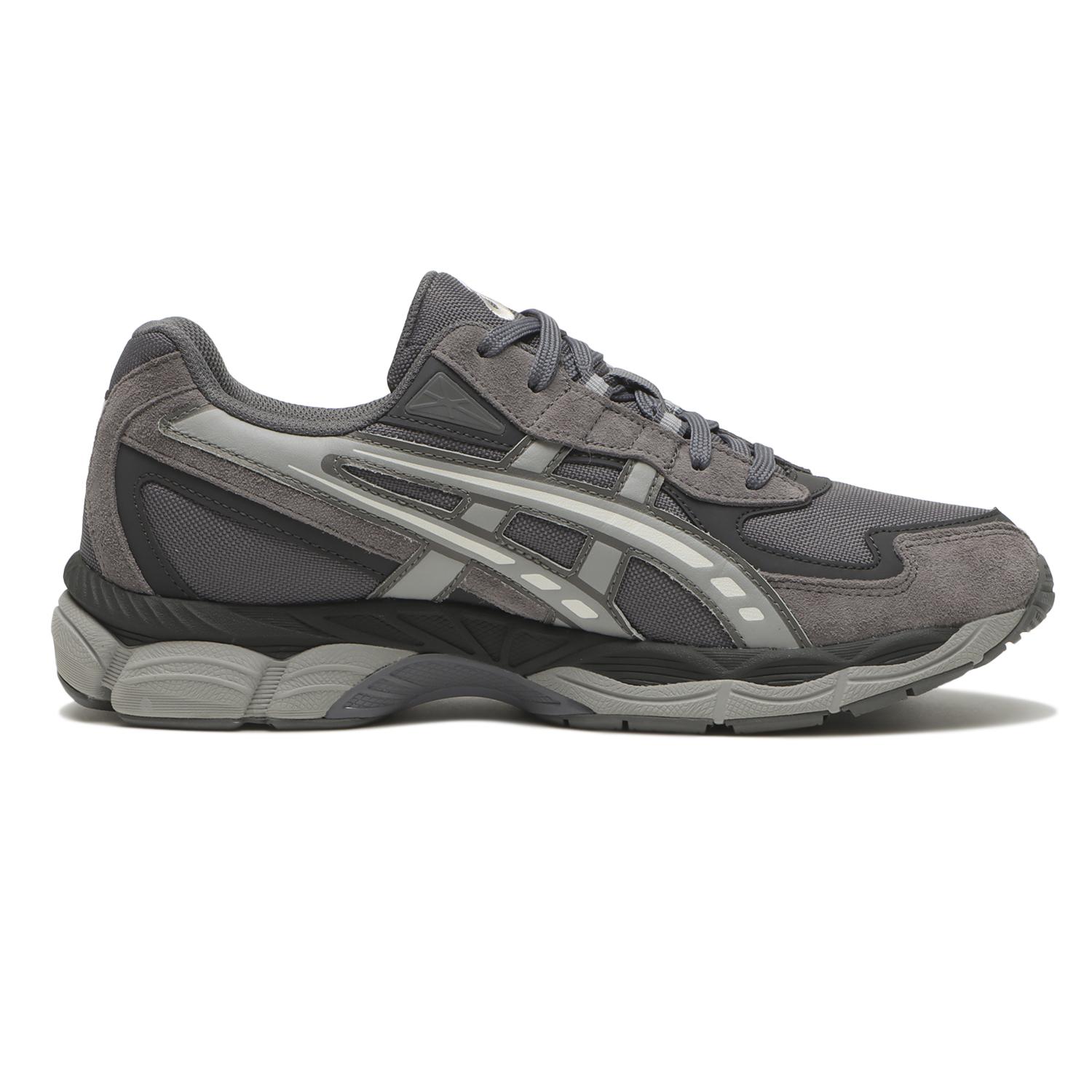【値下げ】asics QEL-NYC2055. 26.5 Cement Grey Asics Gel-NYC 2055 | Carbon/Cement Grey | Canoe Club