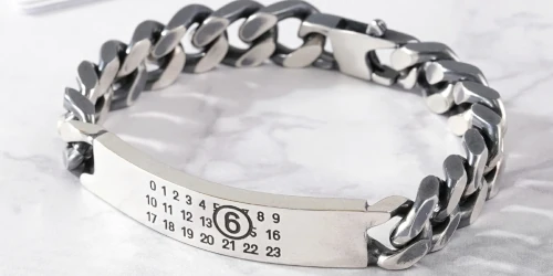 MM6 Maison Margiela Chain Bracelet “Silver” の14％OFF セールが開催
