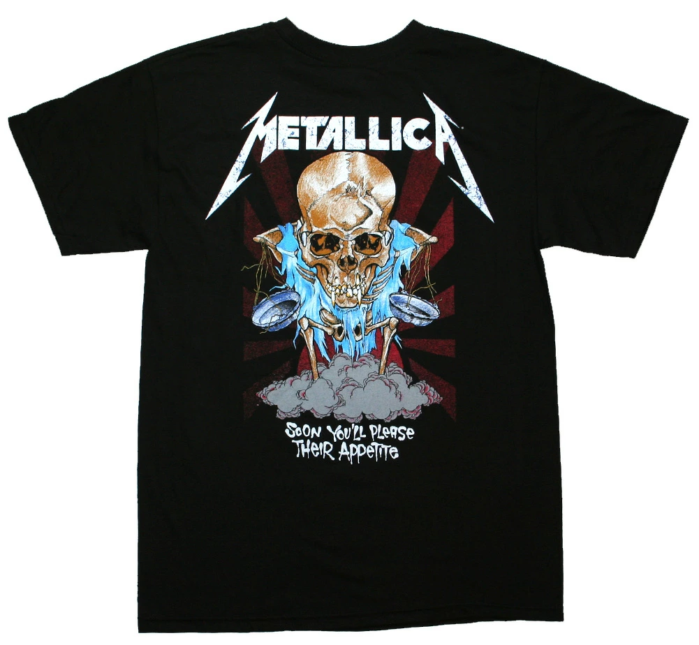 Metallica の Their Money Tips Her Scales Again Tee が発売