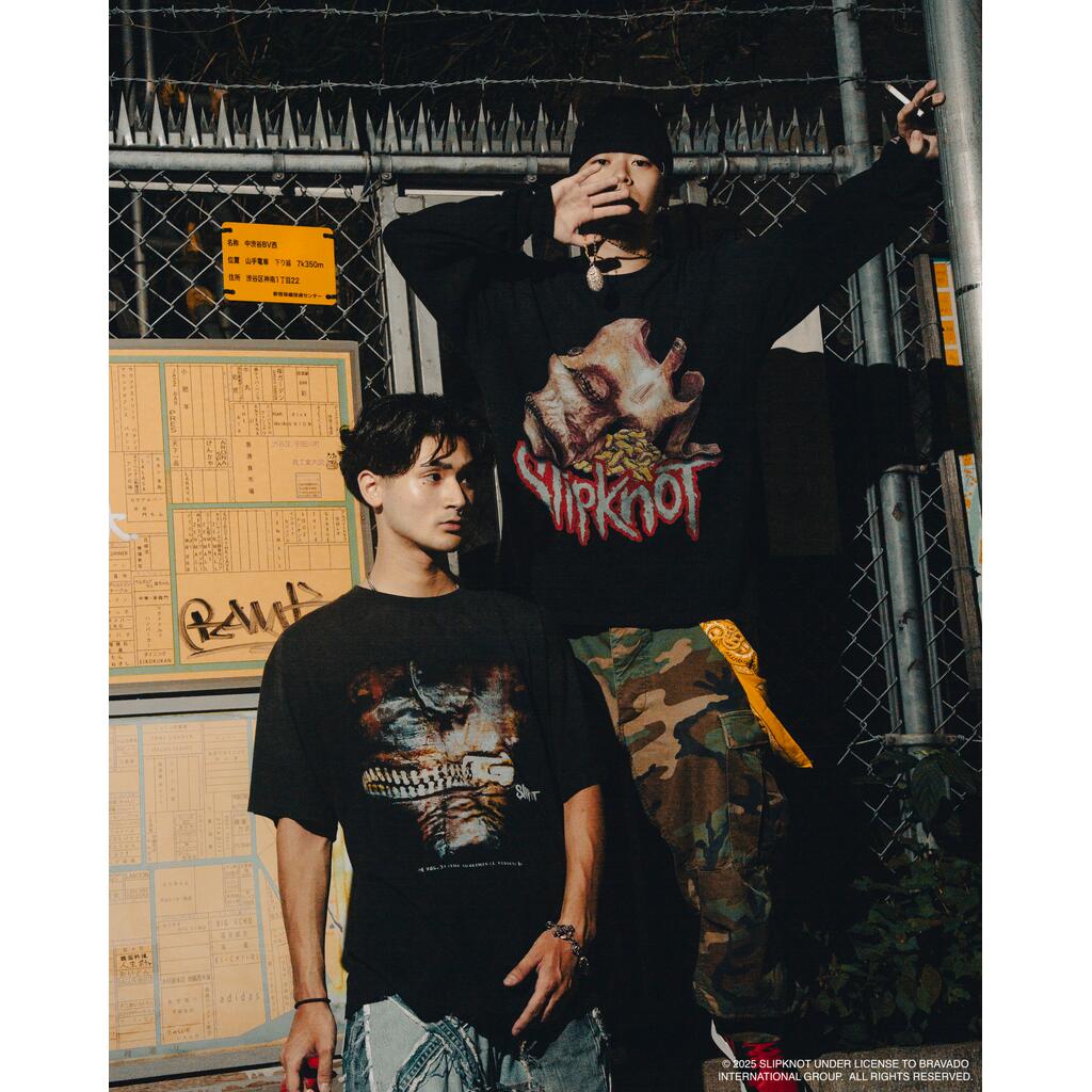 F-LAGSTUF-F × slipknot のコラボコレクションが発売