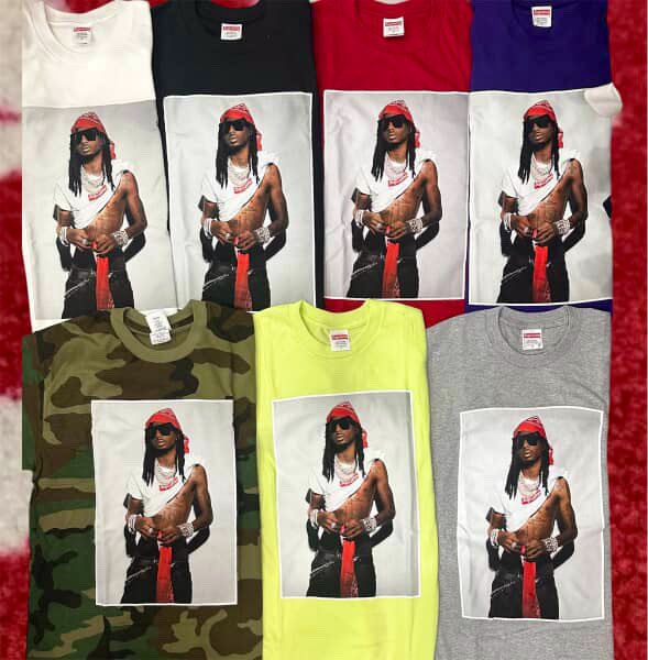 Supreme × Playboi Carti によるフォトTのカラバリが公開