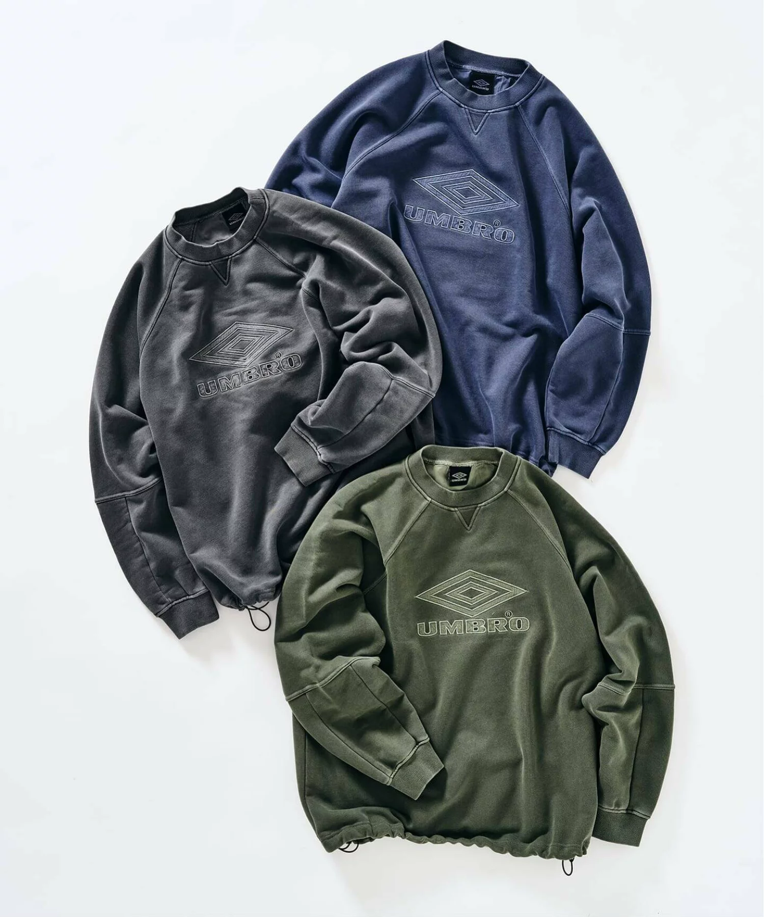 417 EDIFICE から UMBRO の別注スウェットがリリース