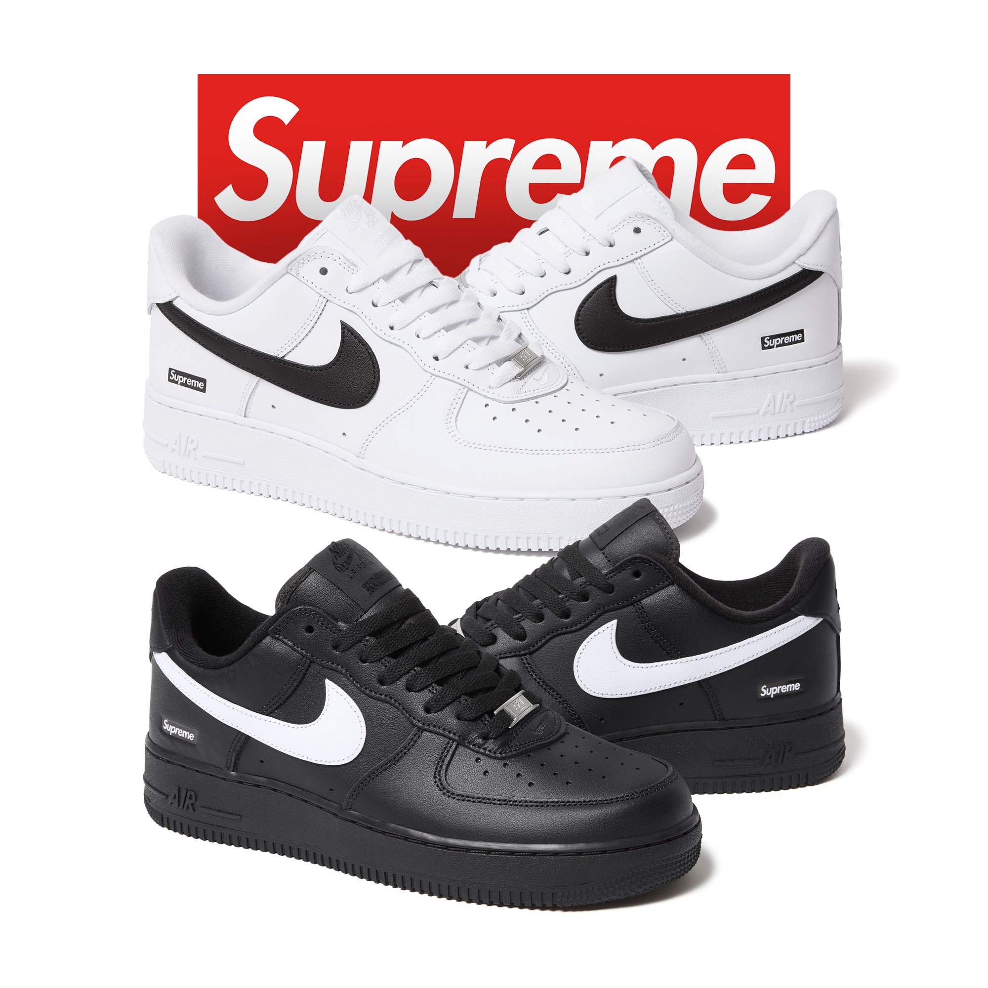 Supreme × NIKE AIR FORCE 1 LOW が今週発売予定
