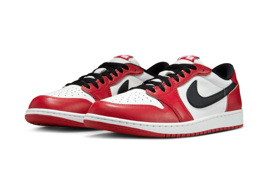 NIKE AIR JORDAN 1 LOW OG “Chicago” のオフィシャル画像が公開