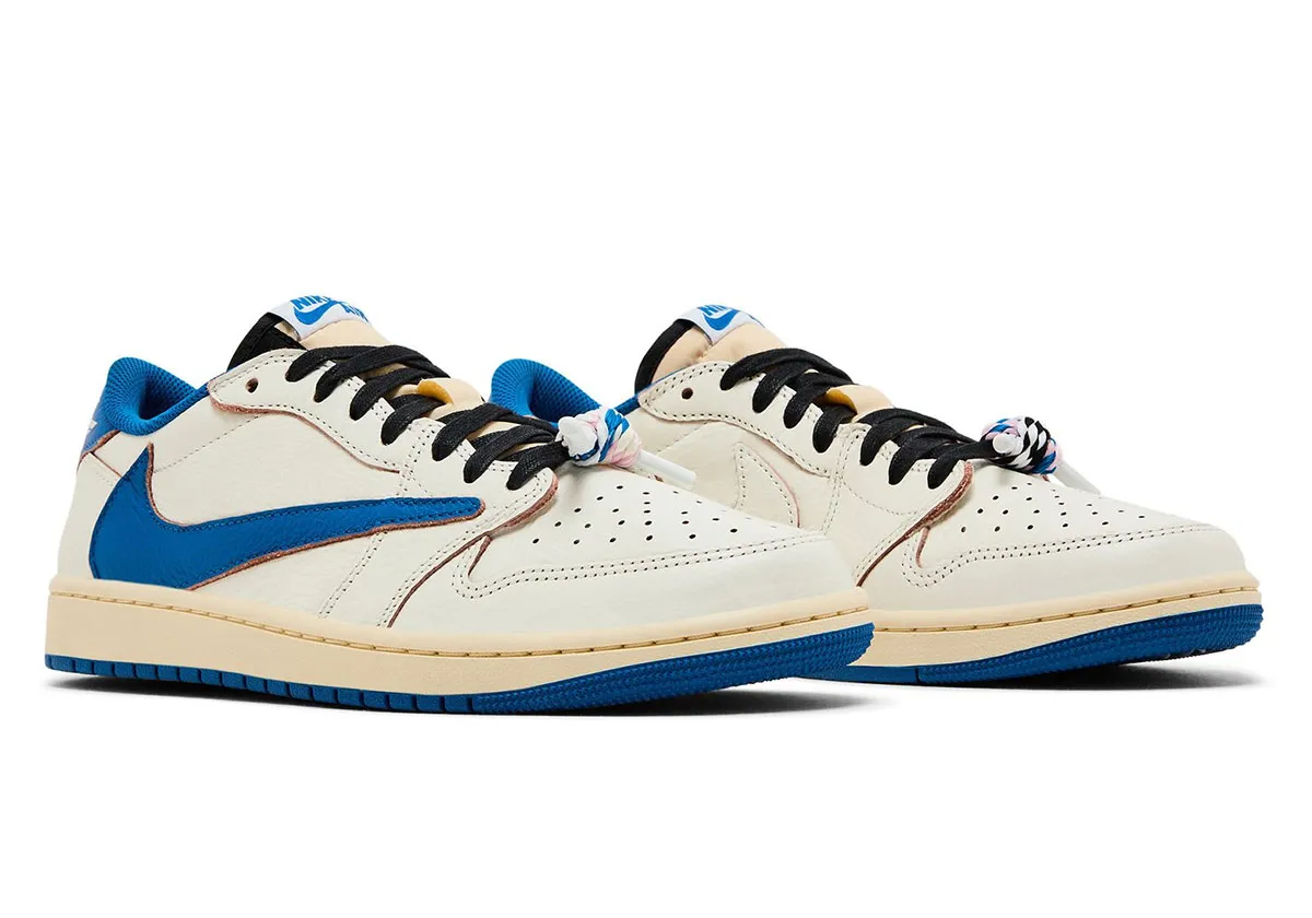 Travis Scott × fragment design × NIKE AIR JORDAN 1 LOW のリテール画像が公開