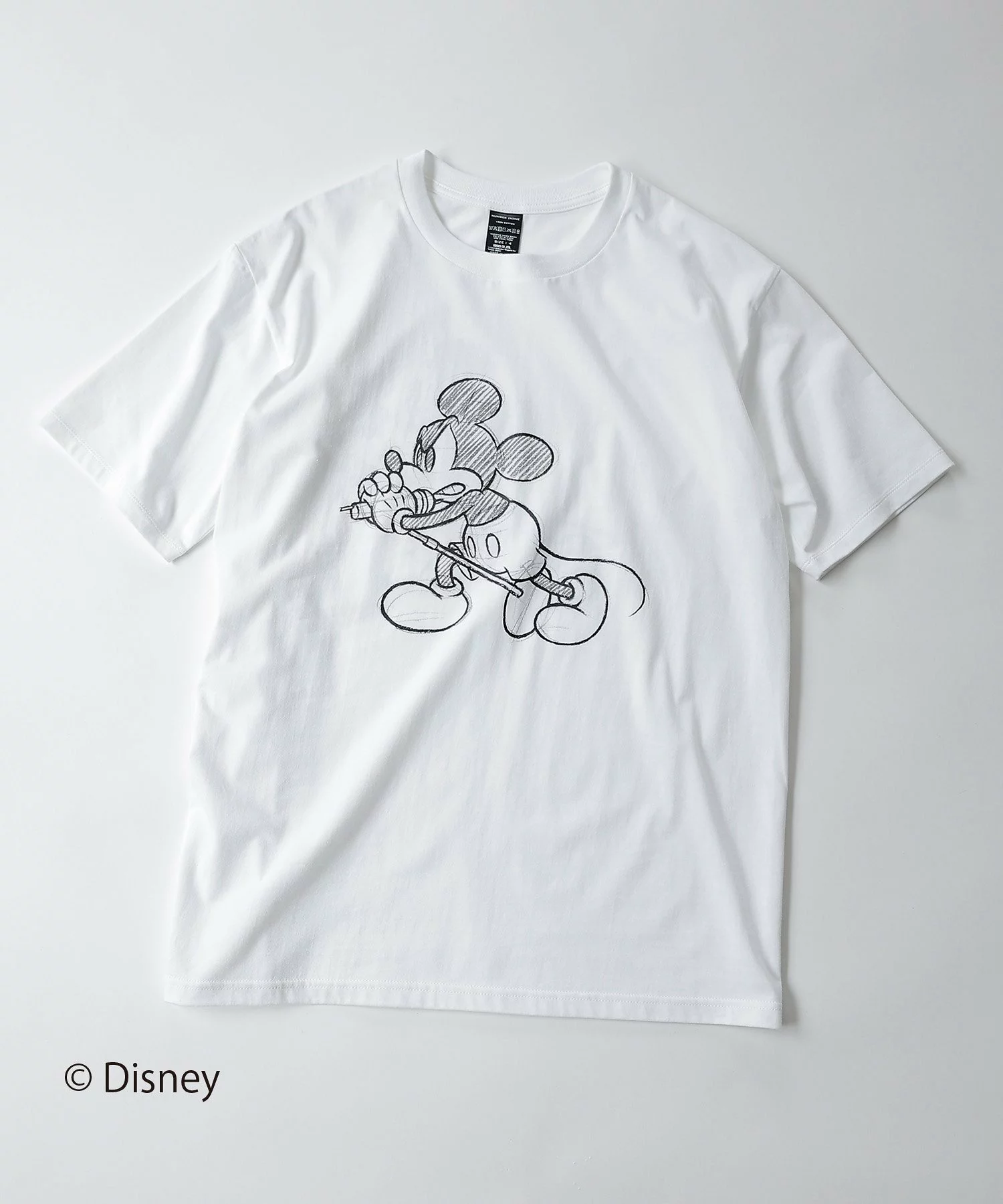 NUMBER (N)INE の Mickey Mouse Drawing NN Tee が発売