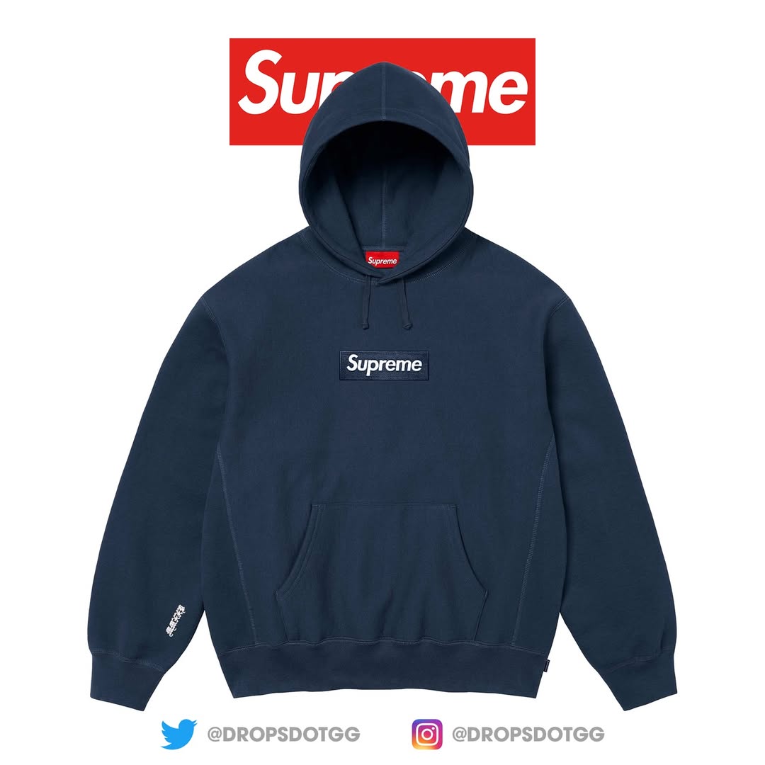 Supreme Box Logo Hoodie 2025FW が12月発売予定