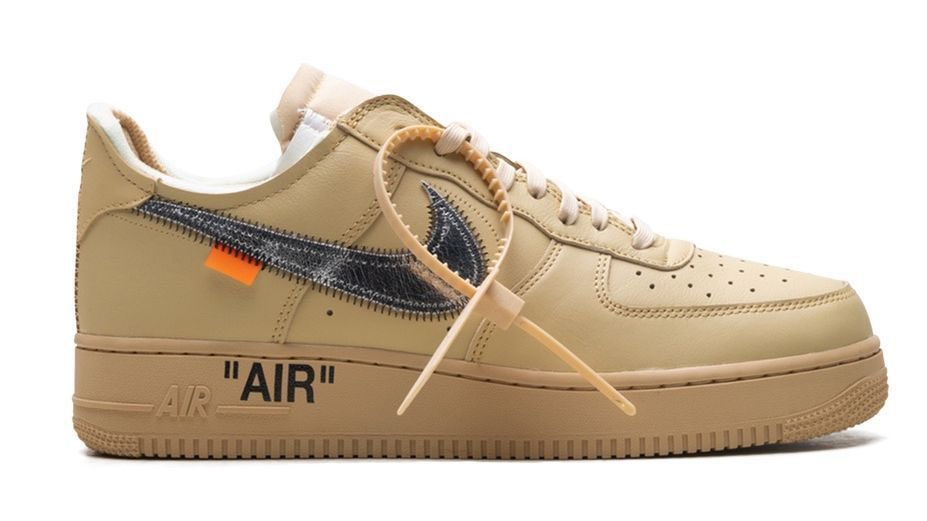 Off-White™ × NIKE AIR FORCE 1 "Sesame" のリテイラー画像が公開